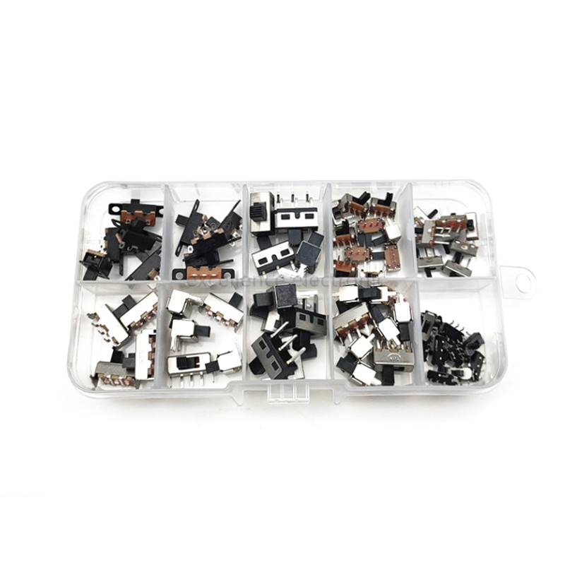 Diy Electronics Box - 70pcs/box Micro Toggle Switch Mini Slide