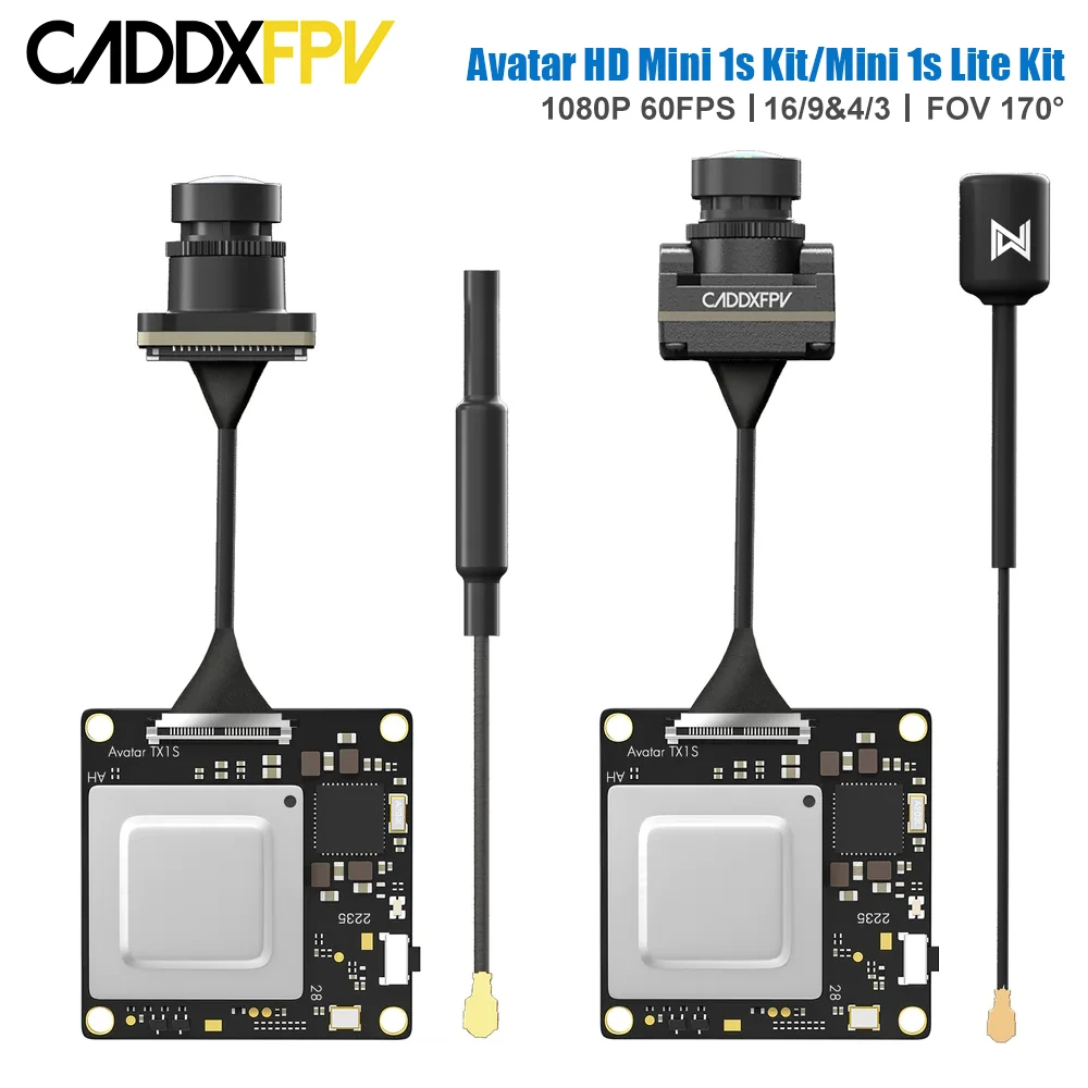 Diy Drone Electronics Kit - CADDX Walksnail Avatar HD Mini 1s