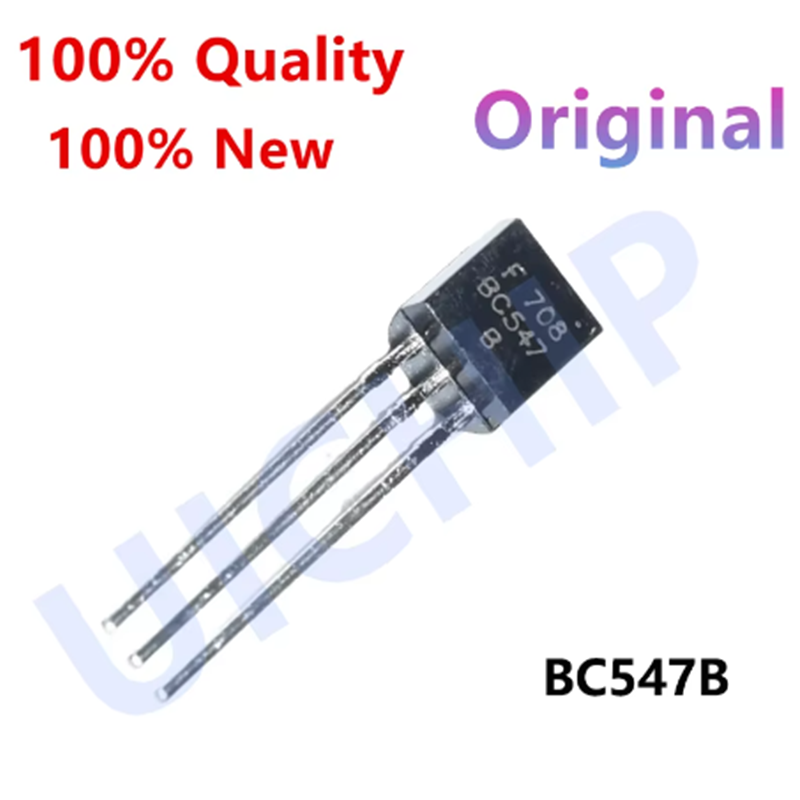 50PCS Transistors BC547 BC557  - огляд і ціна Diy Electronics Com