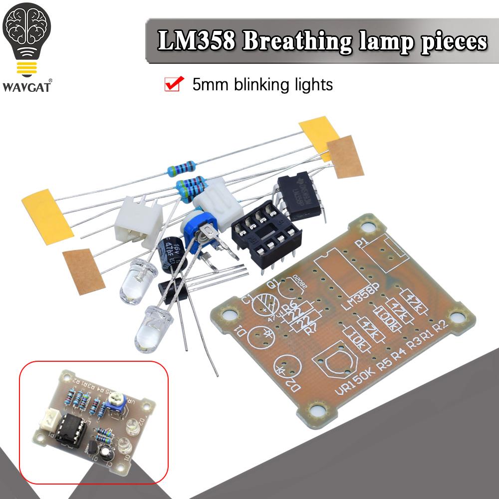 WAVGAT LM358 LED Breathing Lig - огляд і ціна Useful Diy Electronics Projects