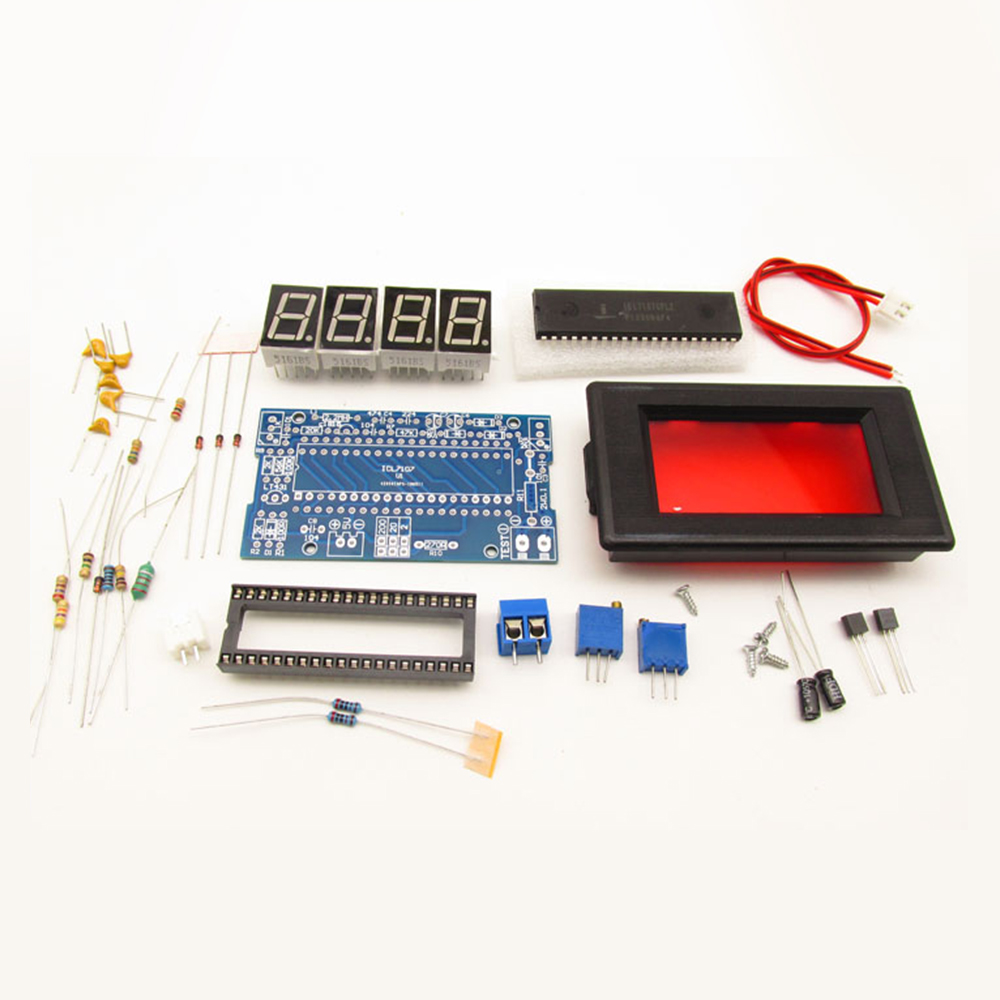 ICL7107 Voltmeter DIY Kit Part - огляд і ціна Diy Electronics Com