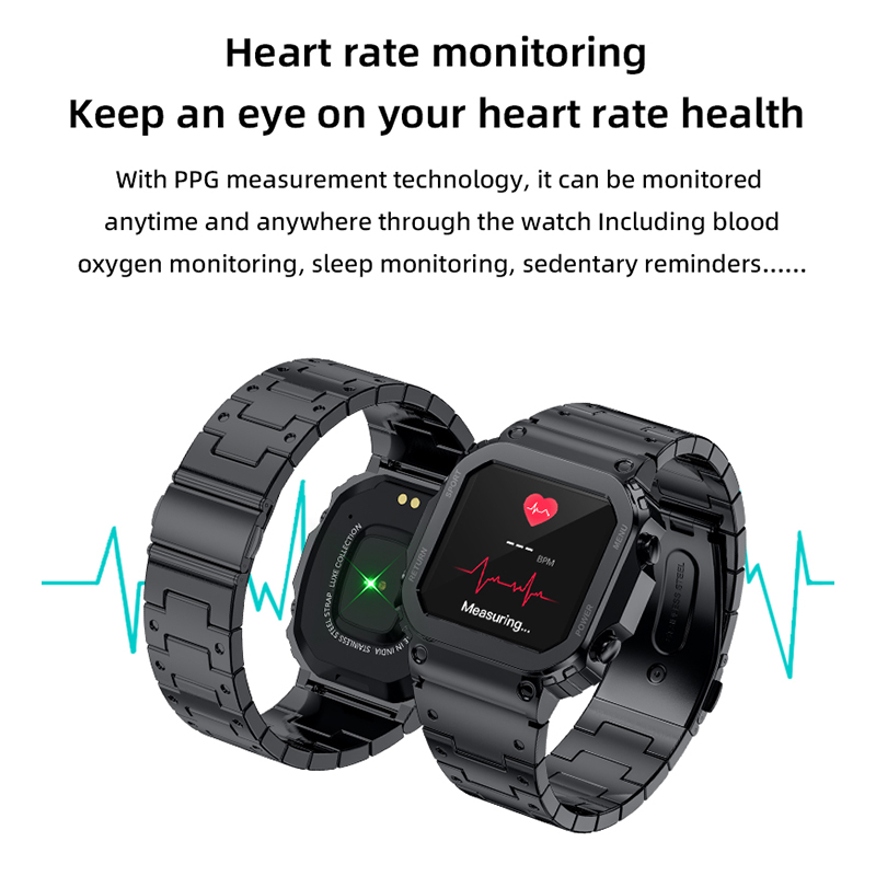 High-end Men's Smartwatch Man  - огляд і ціна Diy Wearable Electronics