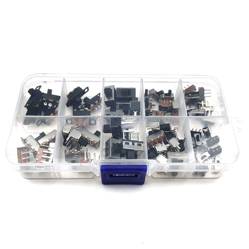 70pcs/box Micro Toggle Switch  - огляд і ціна Diy Electronics Box
