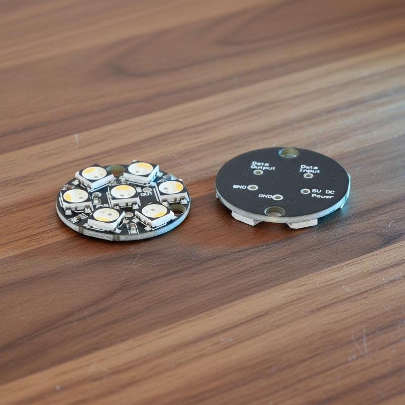 WS2812 7Bit Circular LED Circu - огляд і ціна Useful Diy Electronics Projects