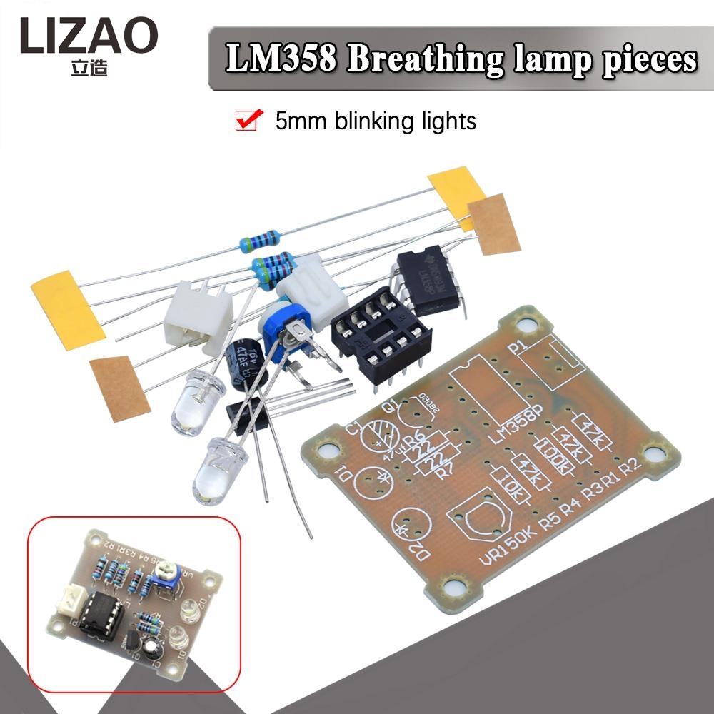 LIZAO LM358 LED Breathing Ligh - огляд і ціна Useful Diy Electronics Projects