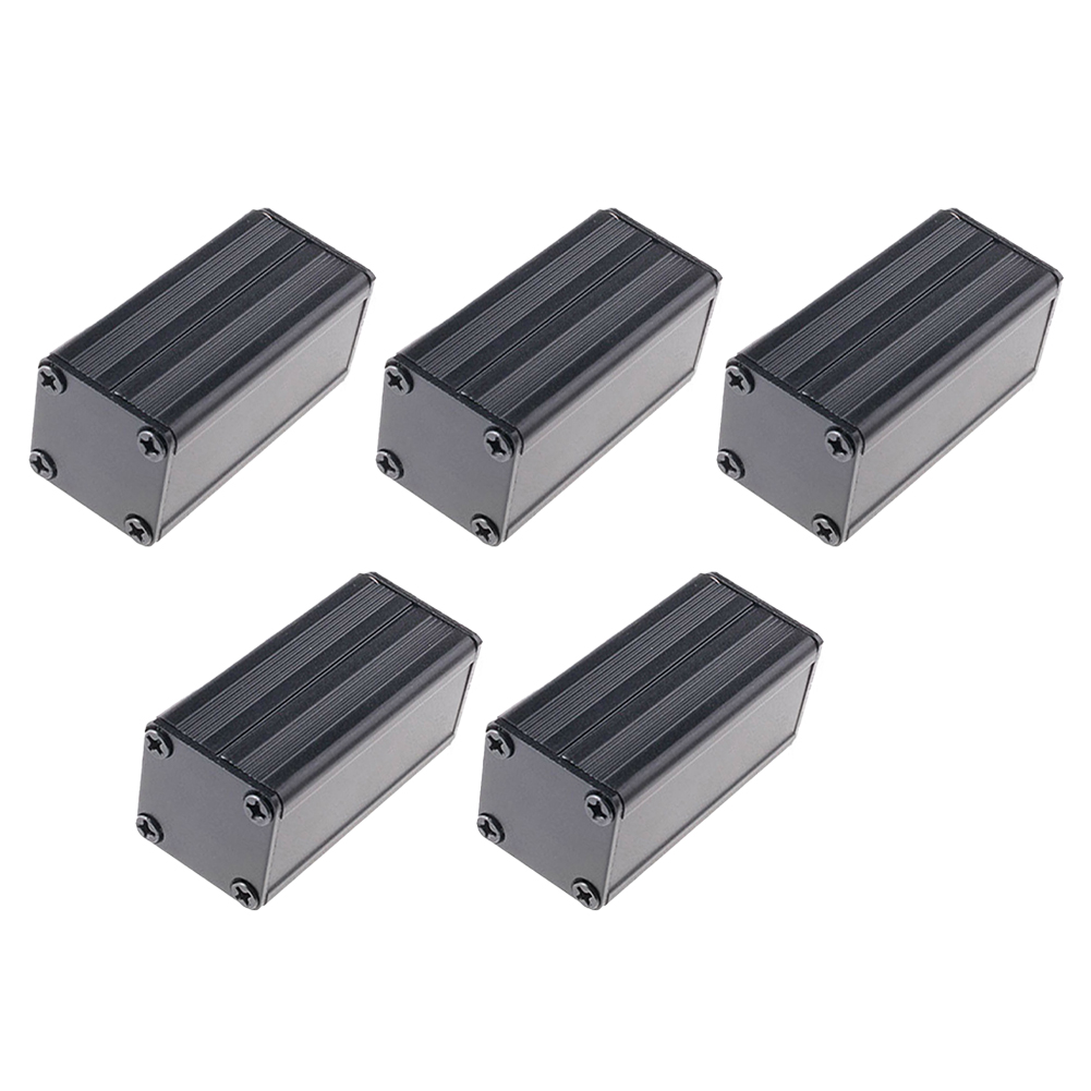 5pcs Extruded PCB Aluminum Box - огляд і ціна Diy Electronics Box