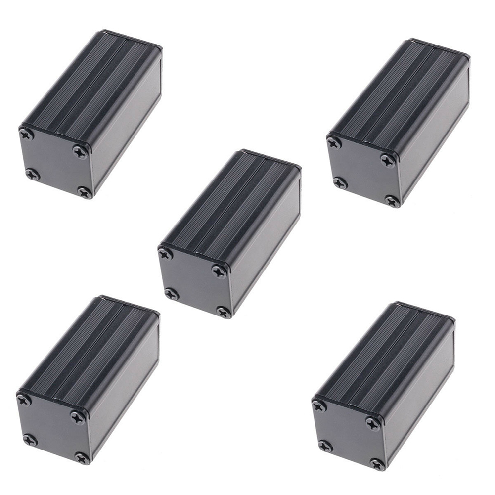 5pcs Extruded PCB Aluminum Box - огляд і ціна Diy Electronics Box