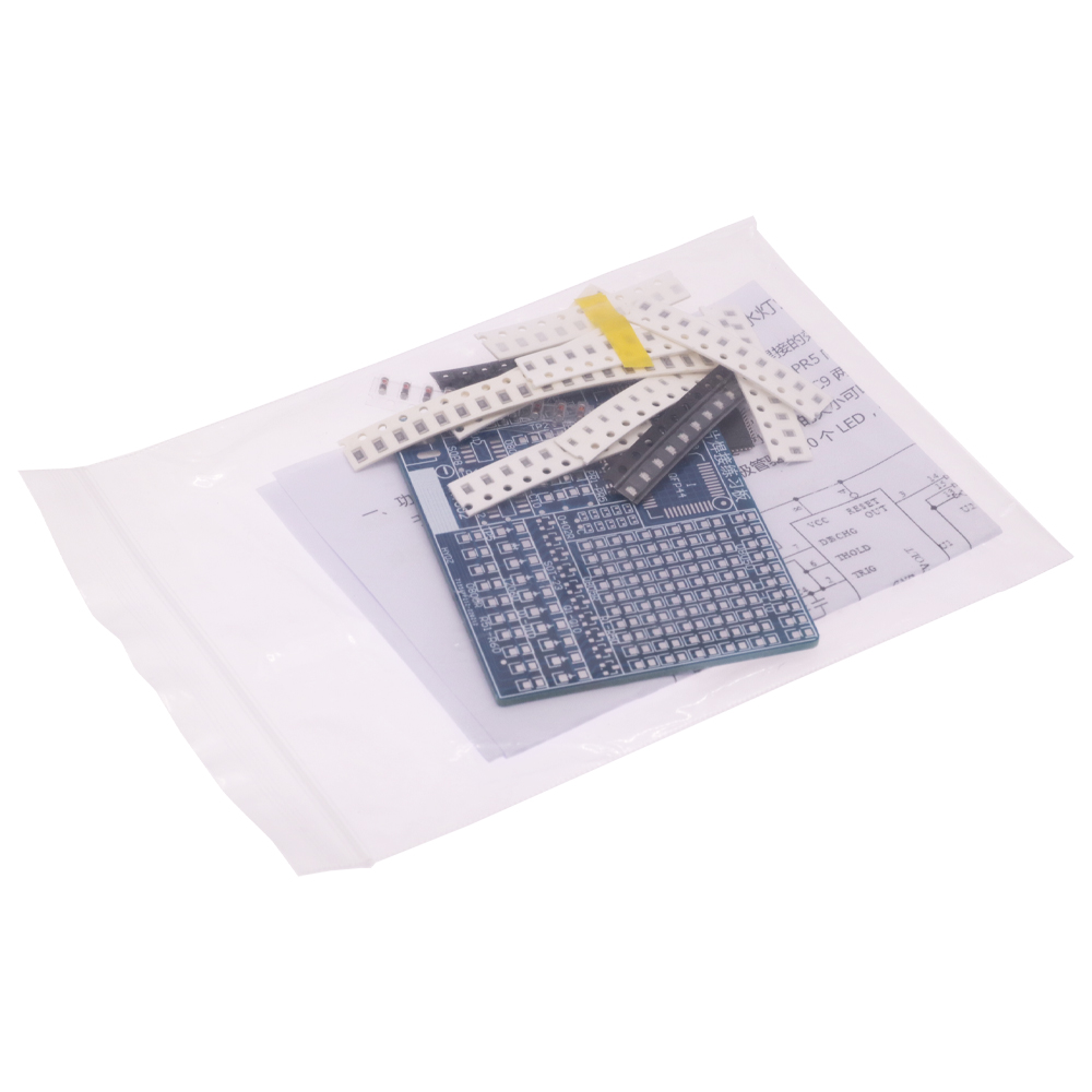 SMD NE555 CD4017 Rotating Flas - огляд і ціна Diy Electronics Com