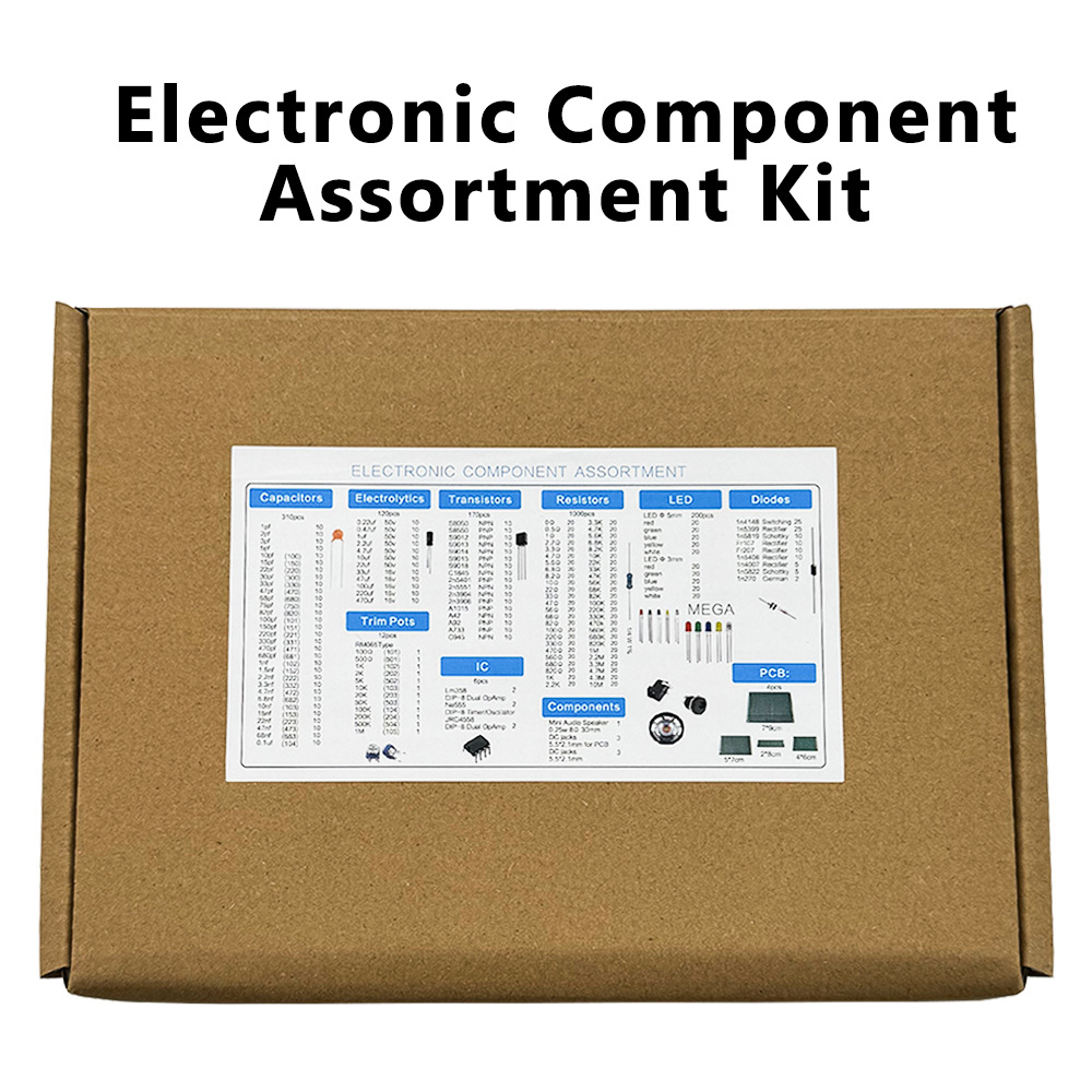 1900PCS Electronic Component K - огляд і ціна Diy Electronics Com