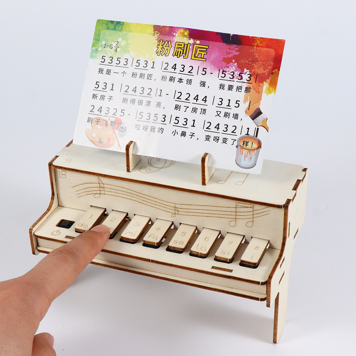 DIY Wooden Electronic Piano Mo - огляд і ціна Diy Electronics Com