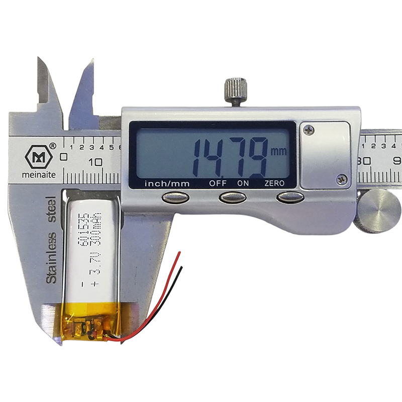 601535 300mAh 3.7V Li-ion Batt - огляд і ціна Diy Wearable Electronics