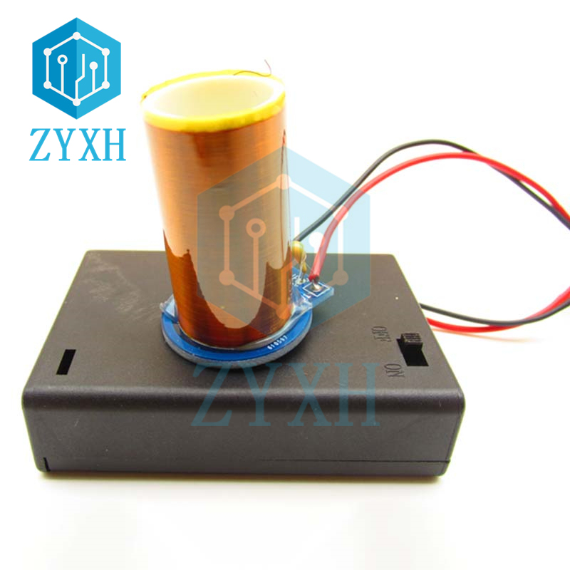 Mini Tesla Coil DIY Electronic - огляд і ціна Diy Electronics Box
