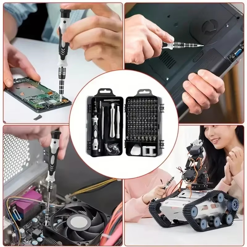 115-in-1 Precision Screwdriver - огляд і ціна Diy Electronics Com